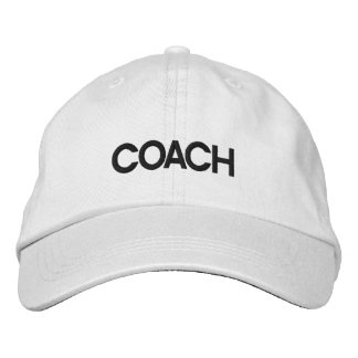 Coach hat broderad keps
