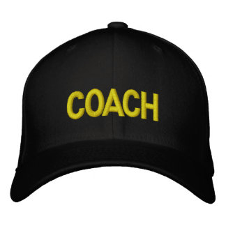COACH Hat - Militärt brev Broderad Keps