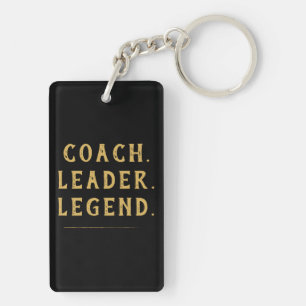 Coach Leader Legend Guld Typografi
