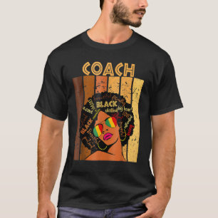 Coach Melanin Black History Month BLM Pride Women T Shirt