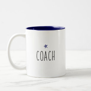 Coach Modern Coach Anpassningsbar Star Färg Två-Tonad Mugg