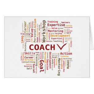 Coach Ord Cloud Orange Brown Färg Hälsningskort