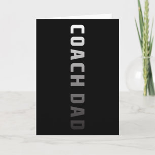 Coach Pappa Design - Fotboll Fotll Sketll Coach Pa Kort