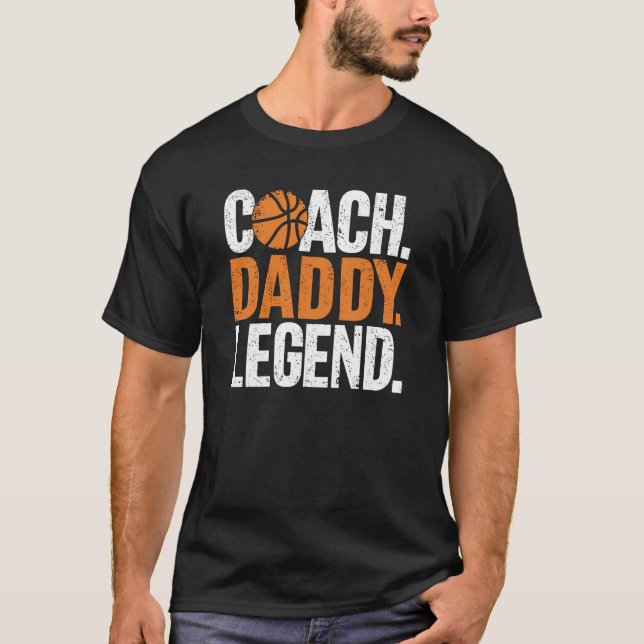 Coach Pappa Legend T-Shirt A Playful design (Framsida)