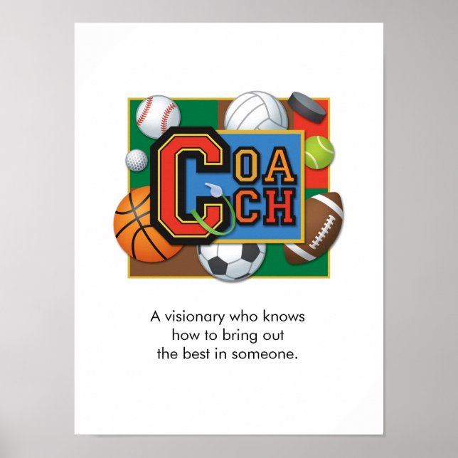“Coach” Poster (Framsidan)