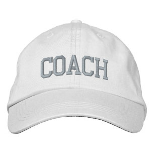 Coach rosa anpassningsbar text modern sport broderad keps