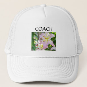 COACH sporthattar Womens Dam Rosa Lilies Keps