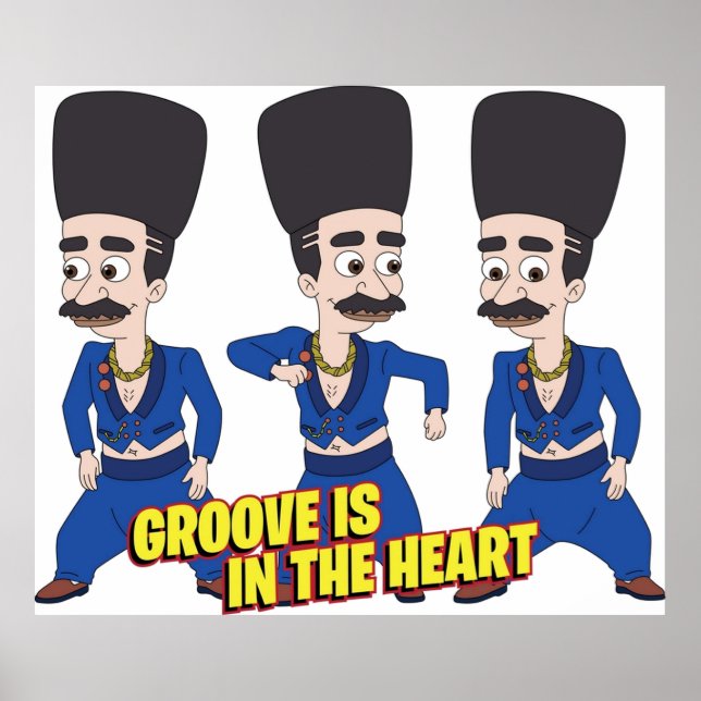 Coach Steve Big Mouth Poster (Framsidan)