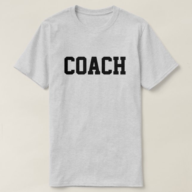 COACH T-SHIRT (FRAM OCH BAK) (Design framsida)