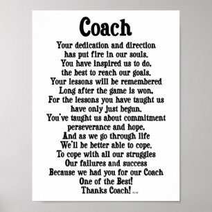Coach Tack Poster