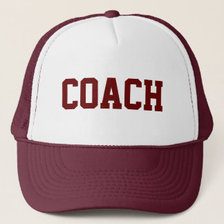 COACH-Truckerkeps {Maroon} Truckerkeps