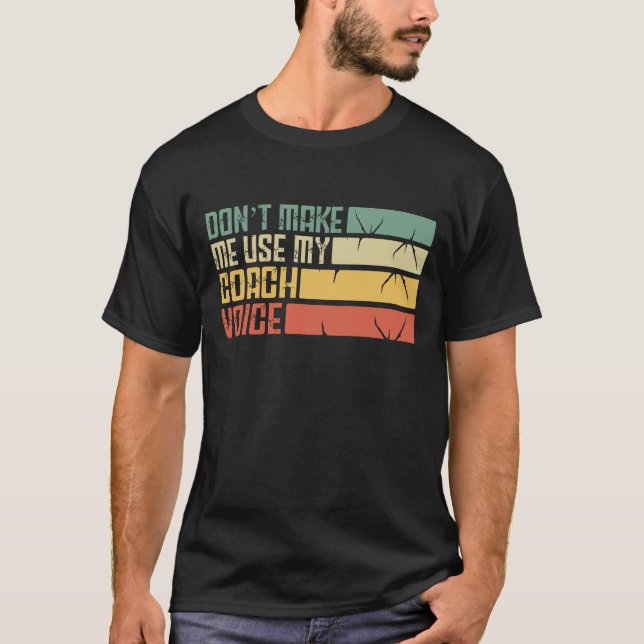 Coach Voice Favorite Coach Professionell Coach T Shirt (Framsida)