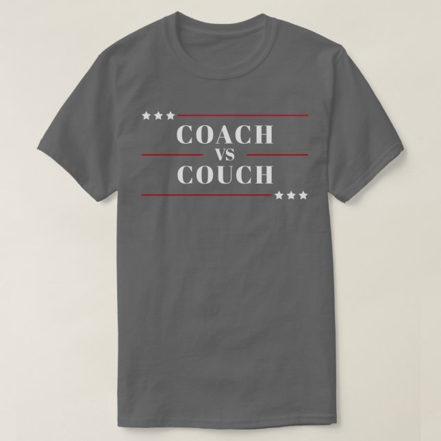 Coach Vs Couch 2024 Val Vice Funny TShirt T Shirt (Design framsida)