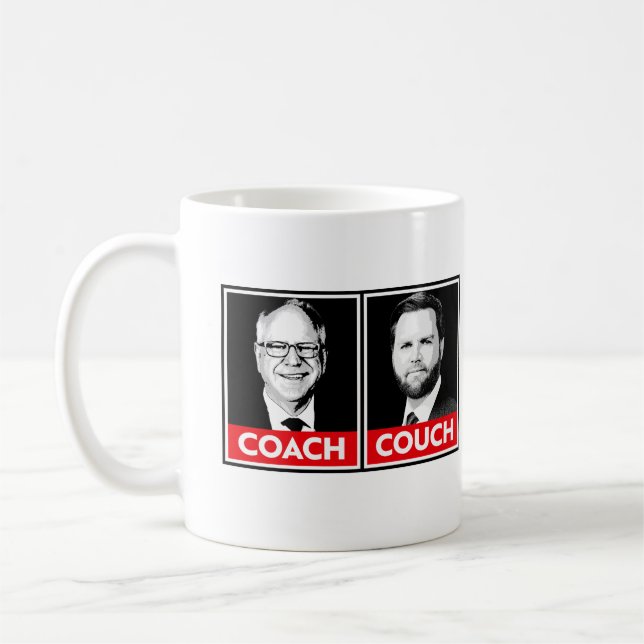 Coach vs Couch Kaffemugg (Vänster)