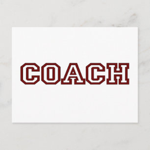 Coach Vykort