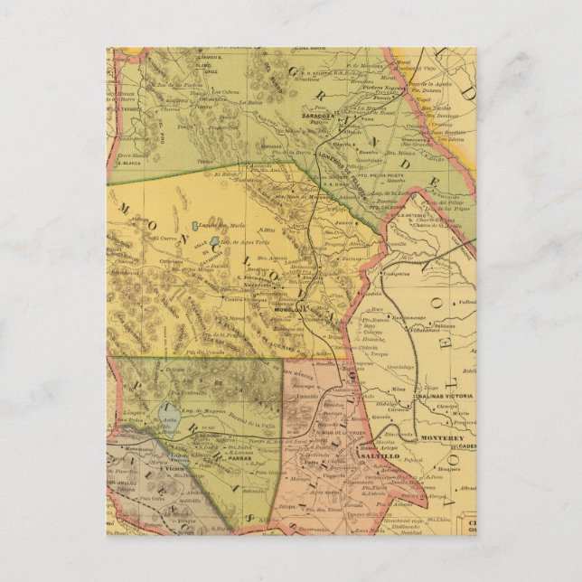 Coahuila Vykort (Framsida)