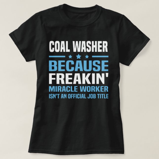 Coal Washer T Shirt (Design framsida)