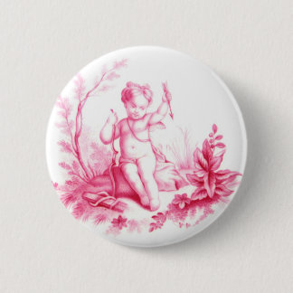 Coalbrookdale porslinCupid som målas 1865 Knapp