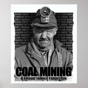 COALMINING POSTER