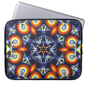 Coals Kaleidoscope Laptop Fodral