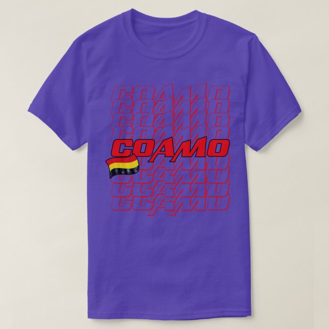 Coamo Cascade text 3 T Shirt (Design framsida)