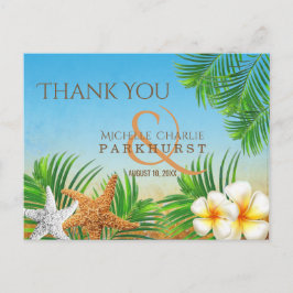 Coastal Beach - Tack Vykort