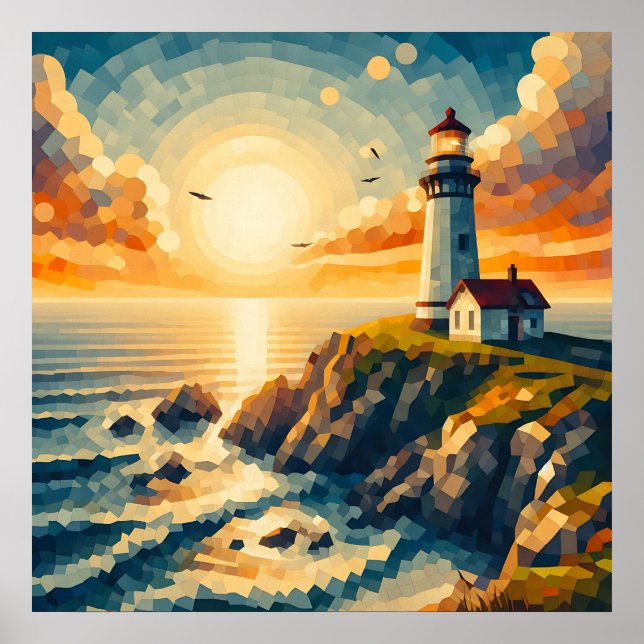 Coastal Beacon Poster (Framsidan)