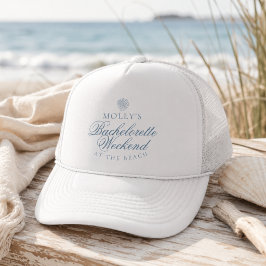Coastal Blue Seashell Systerfest Keps