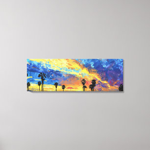 Coastal Canvas: SoCal Sunset Dreams Canvastryck