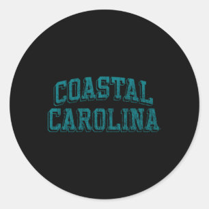 Coastal Carolina Chanticleers Arch Runt Klistermärke