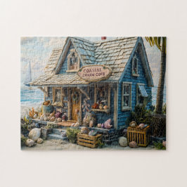 Coastal Charm Cove 2 Cottage Seaside Nautical Shop Pussel