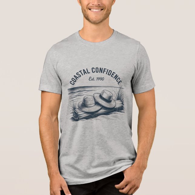 Coastal Confidence T Shirt (Framsida)
