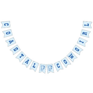 Coastal Cowgirl Bachelorette Helg Vimplar