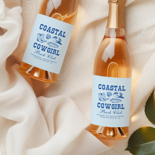 Coastal Cowgirl Bachelorette Helg Vinetikett