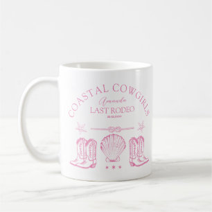 Coastal Cowgirl Boots Westerna Bachelorette Party Kaffemugg