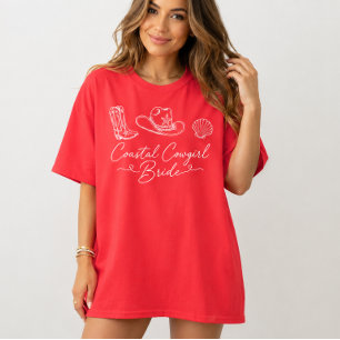 Coastal Cowgirl Sällskapsdam T Shirt