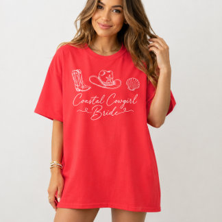 Coastal Cowgirl Sällskapsdam T Shirt