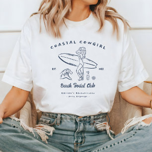 Coastal Cowgirl Sängvätning T Shirt