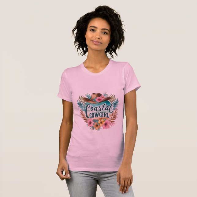 Coastal Cowgirl T-shirt (Hel framsida)