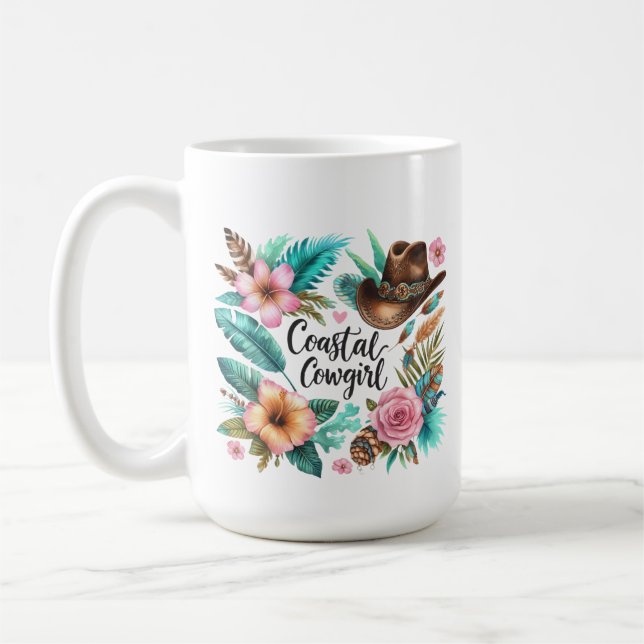 Coastal Cowgirl Western Mugg  (Vänster)