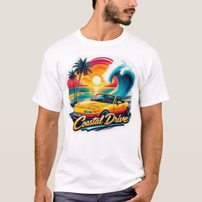 Coastal Drive  T Shirt (Framsida)