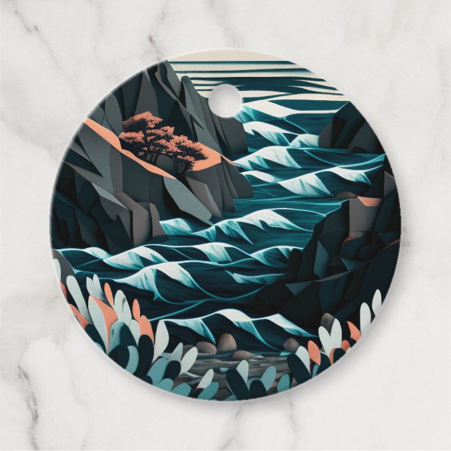 Coastal Energy Gåvor Etiketter (Framsida)