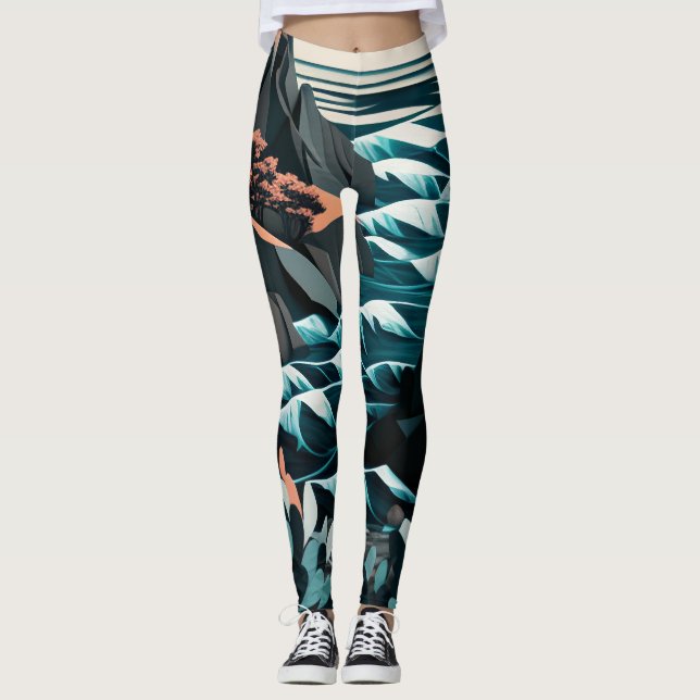 Coastal Energy Leggings (Framsida)