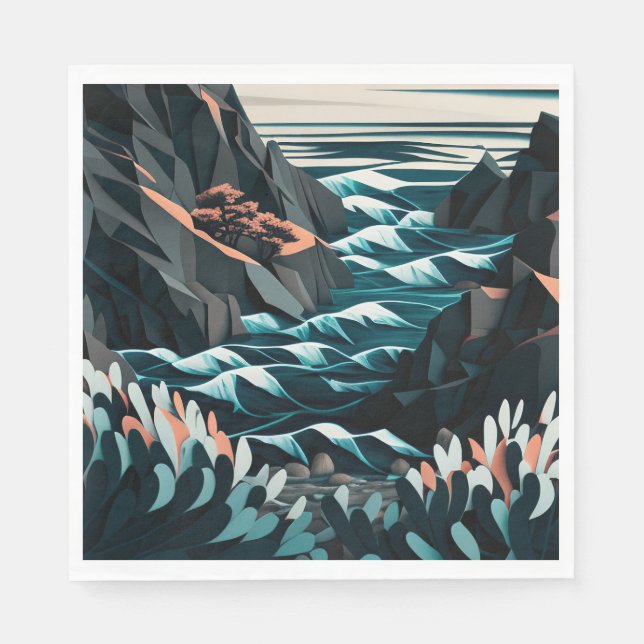 Coastal Energy Pappersservett (Framsidan)