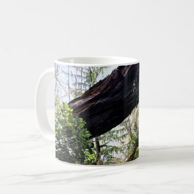 Coastal Forest Loop Trail, Cape Dissit, WA Kaffemugg (Framsida vänster)