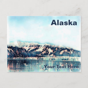 Coastal Glacier Vykort