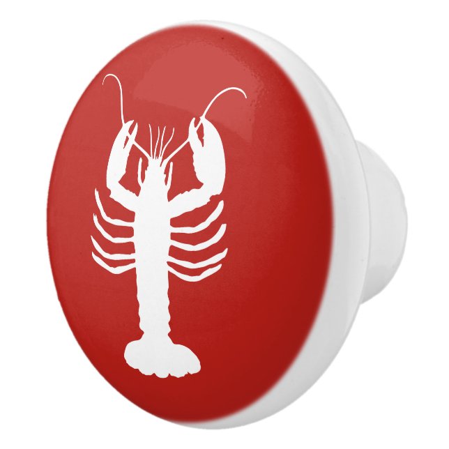 Coastal Hummer Röd och Vit Knopp (Höger)