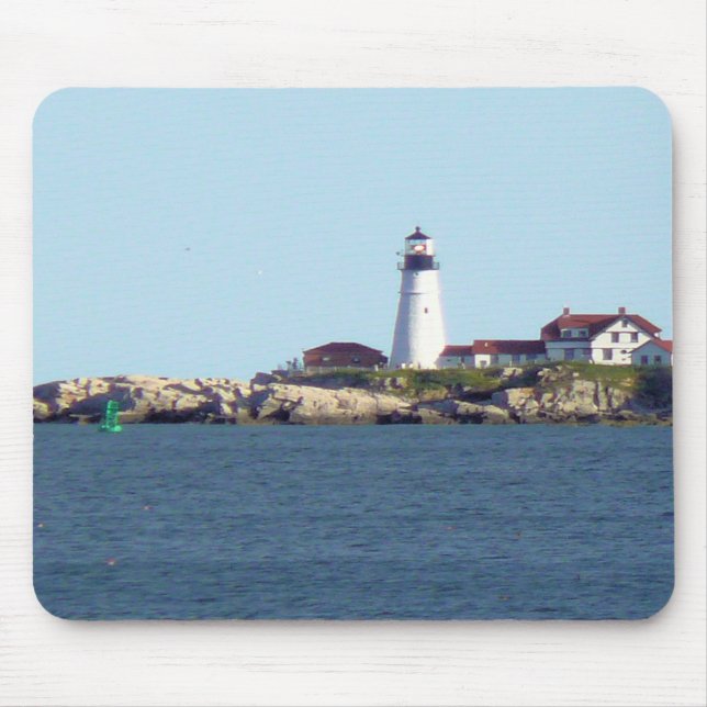 Coastal Maine Portland Head Lighthouse Musmatta (Framsidan)