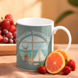 Coastal Melody Seaside Sergranat Kaffemugg