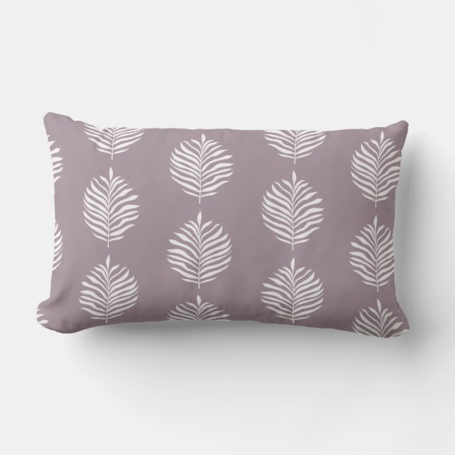 Coastal Palm Leaf Pattern Sea Fog Lumbarkudde (Framsida)